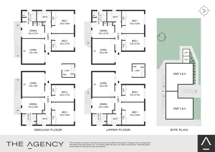 Floorplan of Homely block of units listing, 4 Rosford Avenue, Petersham NSW 2049