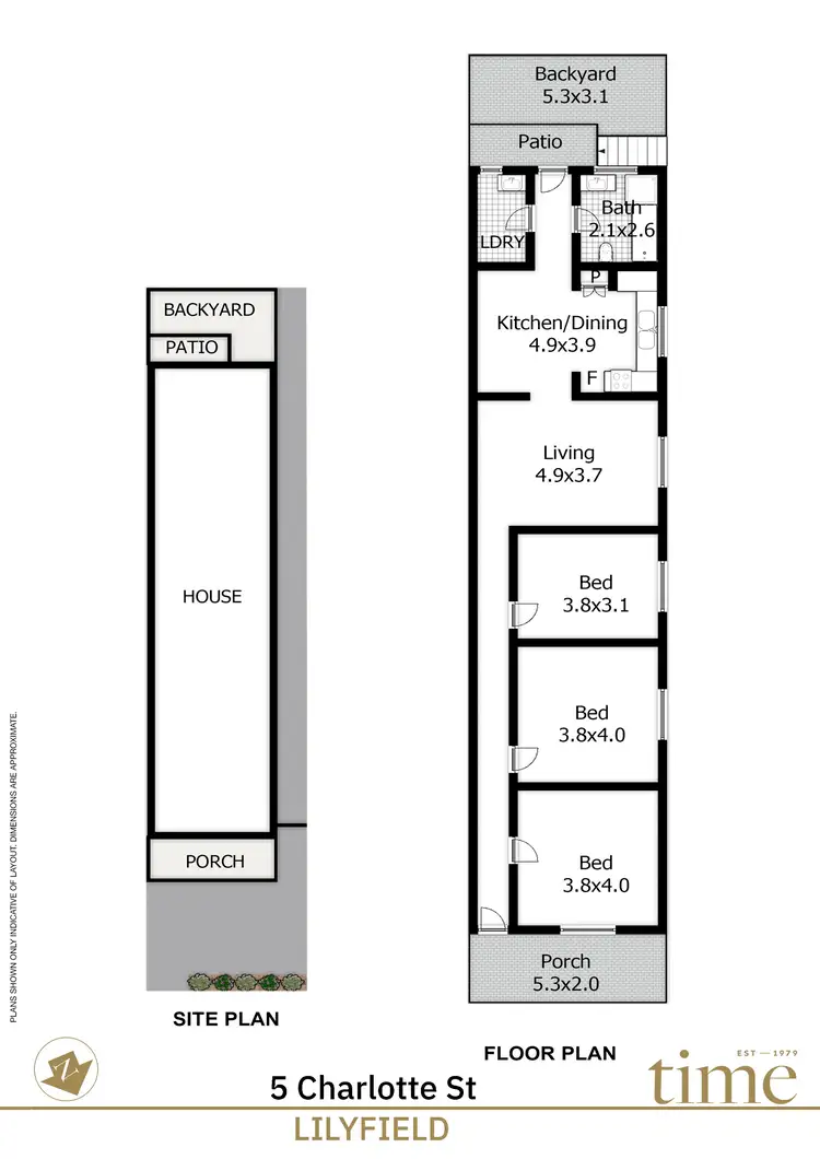 Floorplan of Homely house listing, 5 Charlotte Street, Lilyfield NSW 2040
