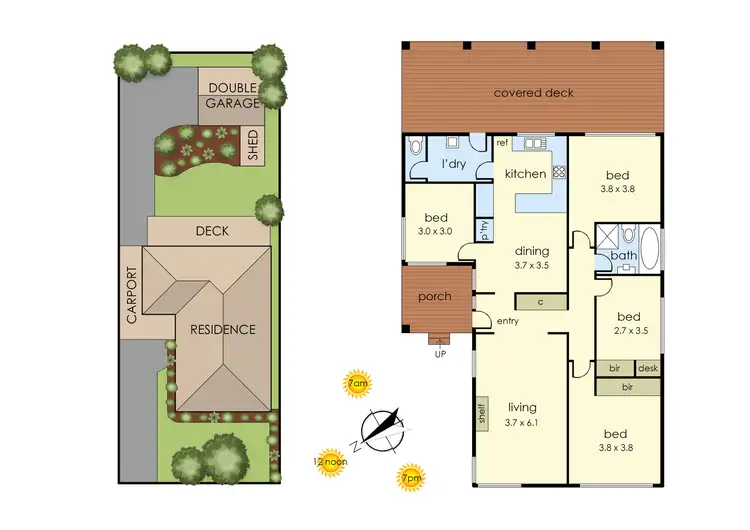 Floorplan of Homely house listing, 1 Tavistock Road, Frankston South VIC 3199