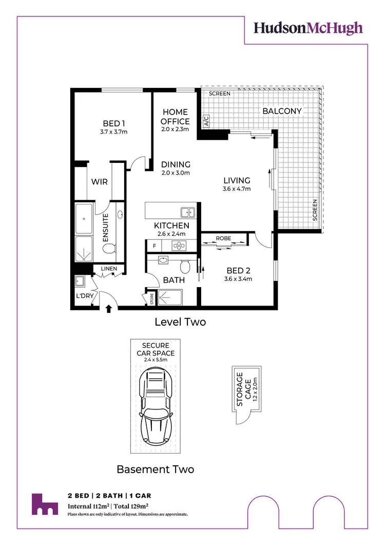 Floorplan of Homely unit listing, 201/1-7 Victoria Street, Ashfield NSW 2131