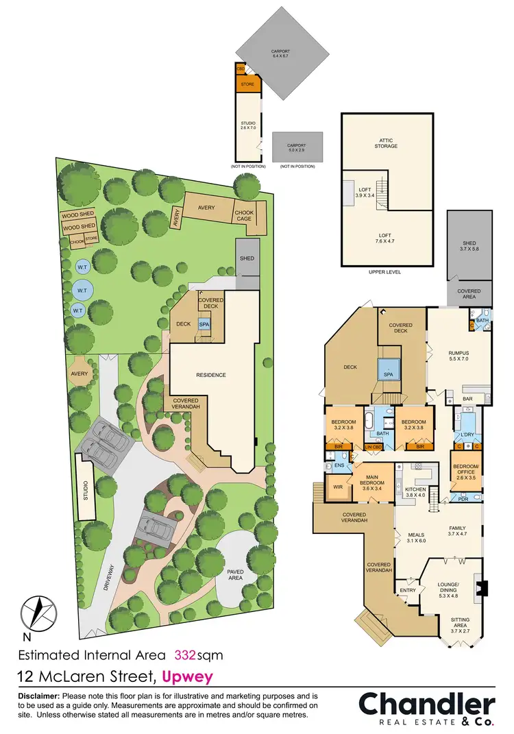 Floorplan of Homely house listing, 12 McLaren Street, Upwey VIC 3158