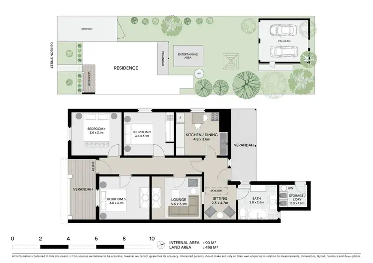 Floorplan of Homely house listing, 48 Denison Street, Mudgee NSW 2850
