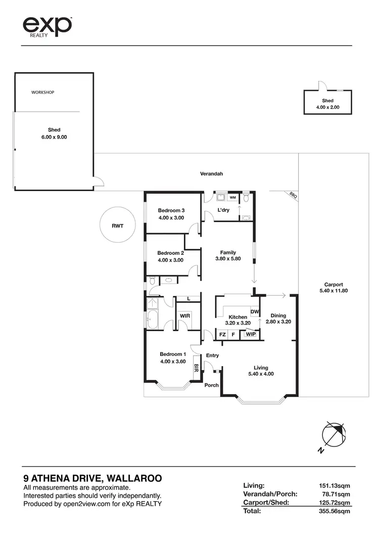 Floorplan of Homely house listing, 9 Athena Drive, Wallaroo SA 5556