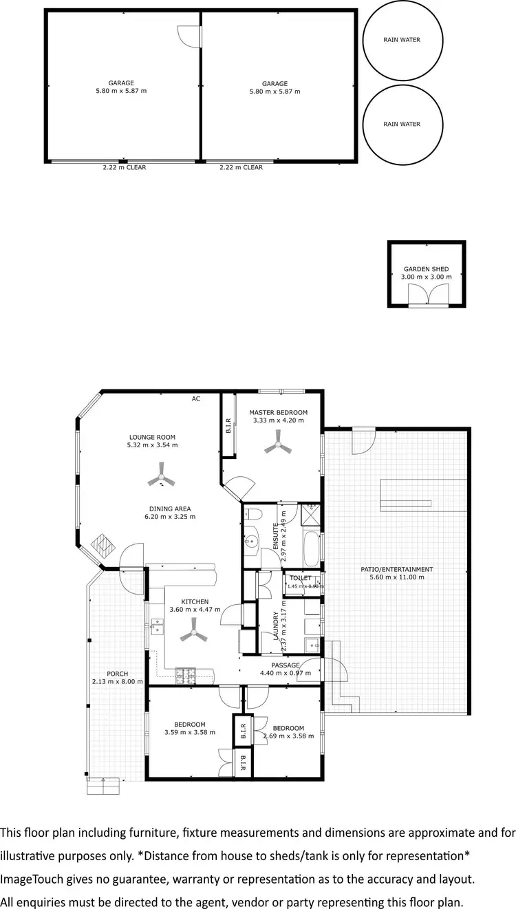 Floorplan of Homely house listing, 33 Telfer Street, Port Lincoln SA 5606