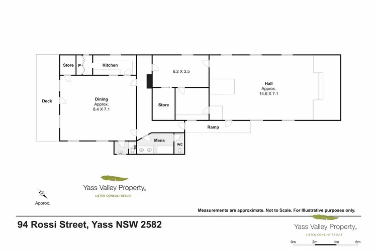 Floorplan of Homely house listing, 94 Rossi Street, Yass NSW 2582