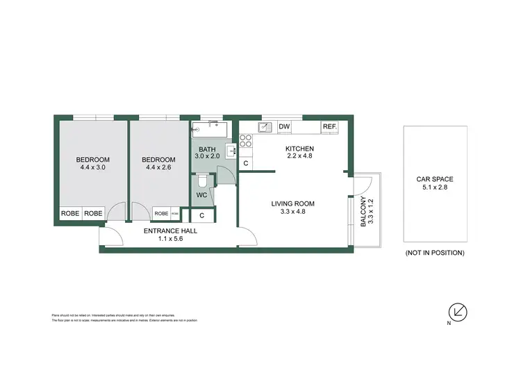 Floorplan of Homely apartment listing, 10/47 Barkly Street, Carlton VIC 3053