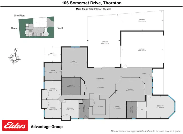 Floorplan of Homely house listing, 106 Somerset Drive, Thornton NSW 2322