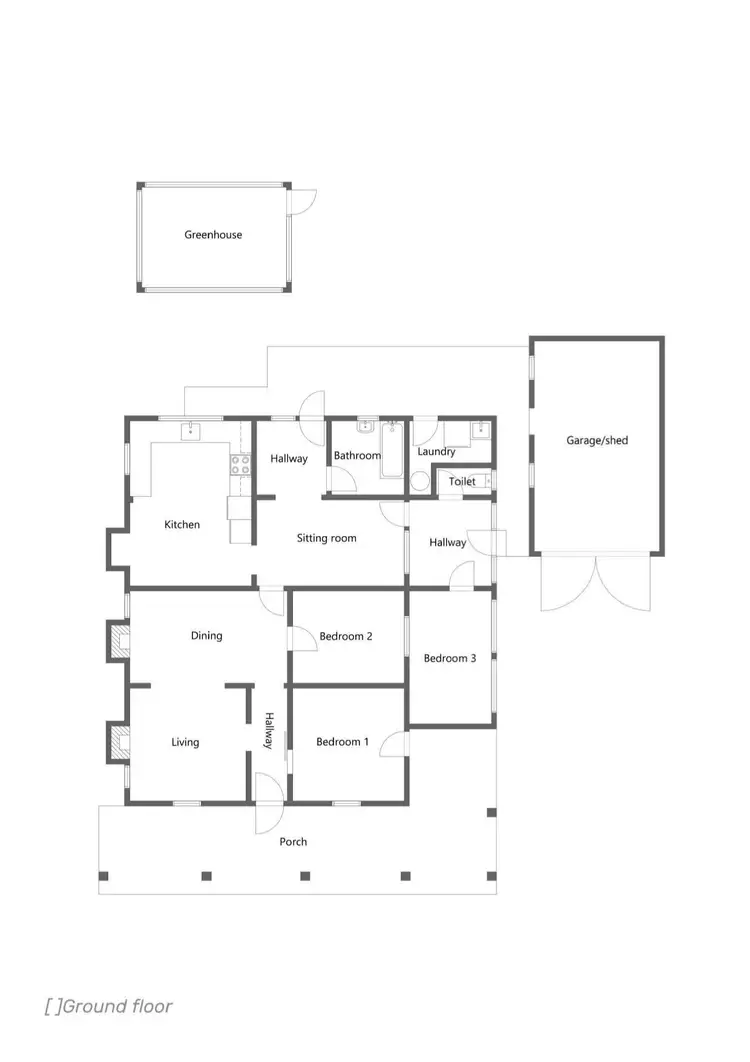 Floorplan of Homely house listing, 27 Brough Street, Cobar NSW 2835