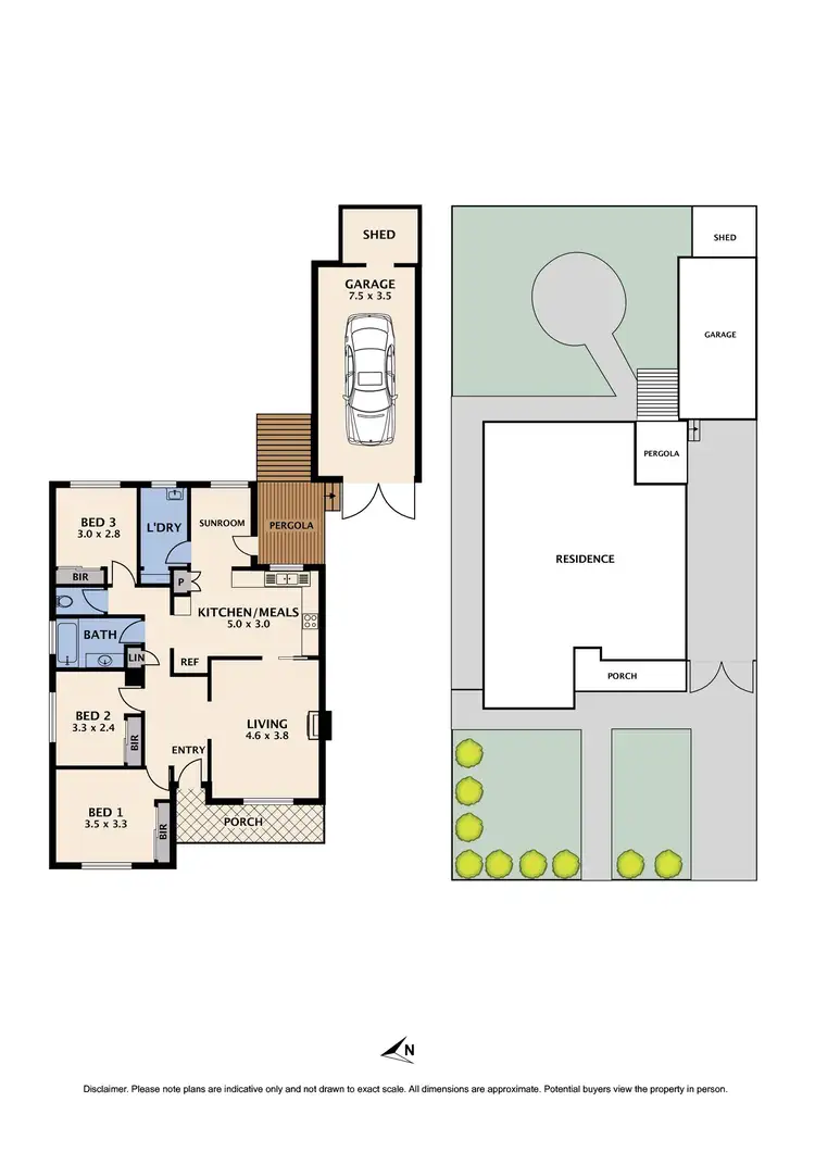 Floorplan of Homely house listing, 48 Banbury Road, Reservoir VIC 3073