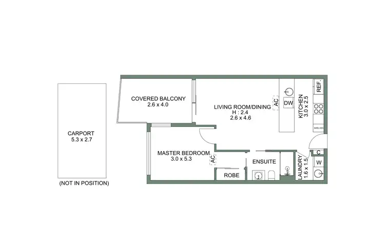 Floorplan of Homely apartment listing, 3707/29 Station Street, Nundah QLD 4012
