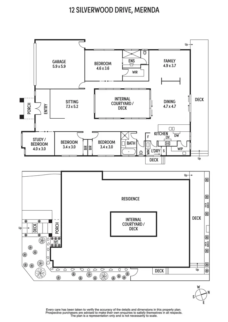 Floorplan of Homely house listing, 12 Silverwood Drive, Mernda VIC 3754