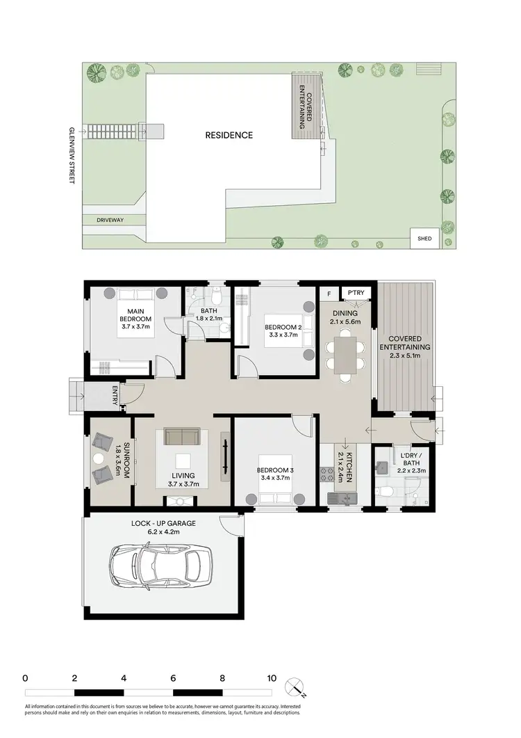 Floorplan of Homely house listing, 3 Glenview Street, Kogarah Bay NSW 2217