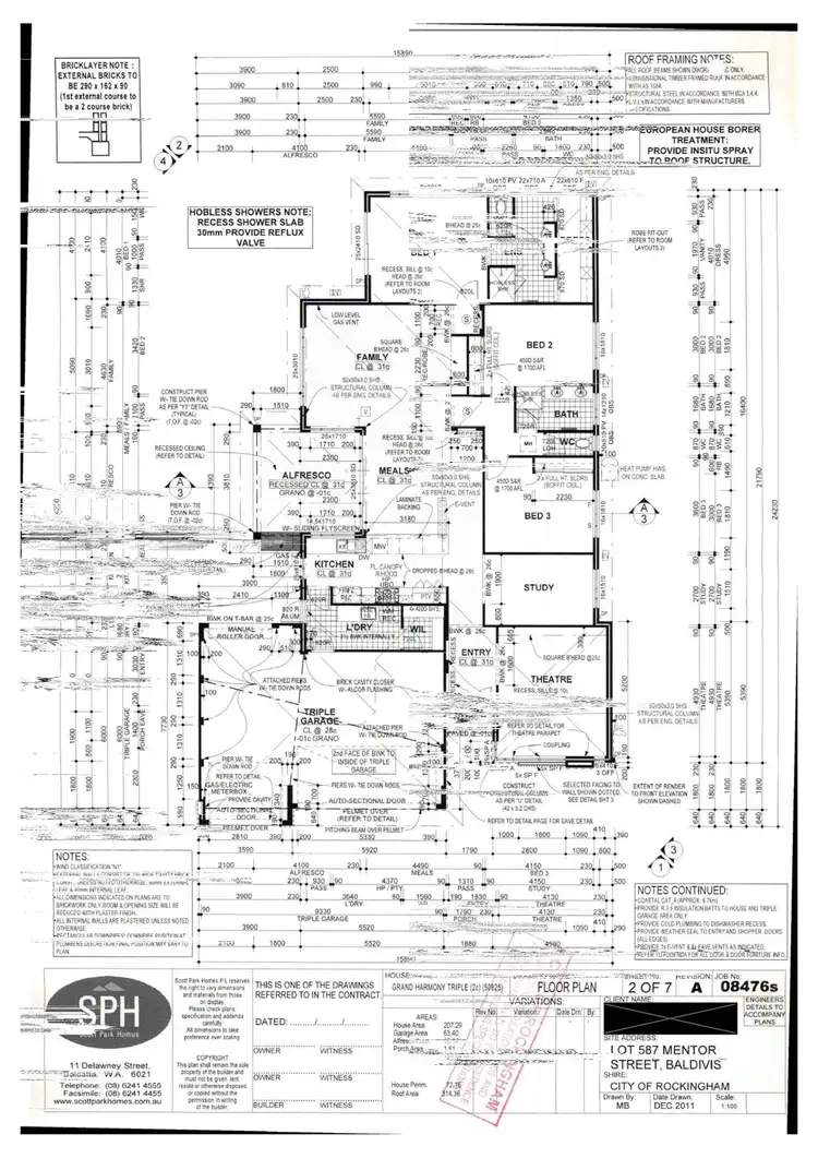 Floorplan of Homely house listing, 36 Mentor Street, Baldivis WA 6171