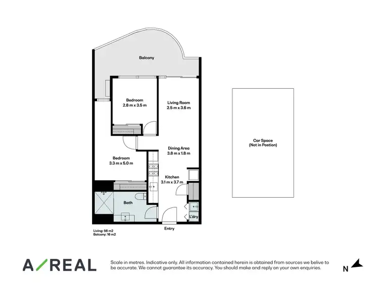 Floorplan of Homely apartment listing, 509/101 Tram Road, Doncaster VIC 3108