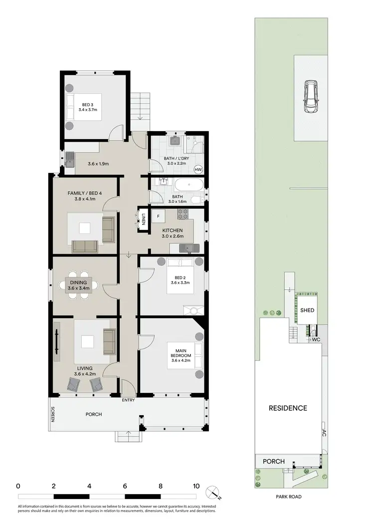 Floorplan of Homely house listing, 43 Park Road, Carlton NSW 2218