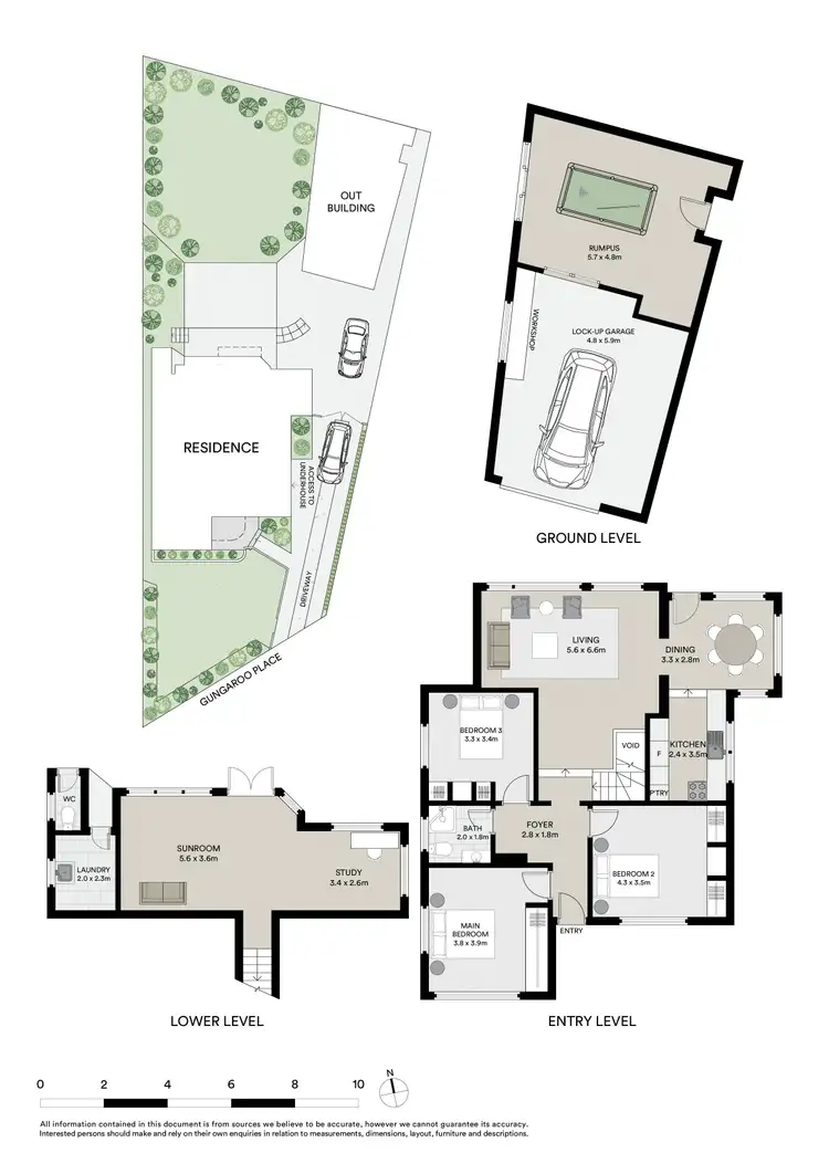 Floorplan of Homely house listing, 3 Gungaroo Place, Beverly Hills NSW 2209