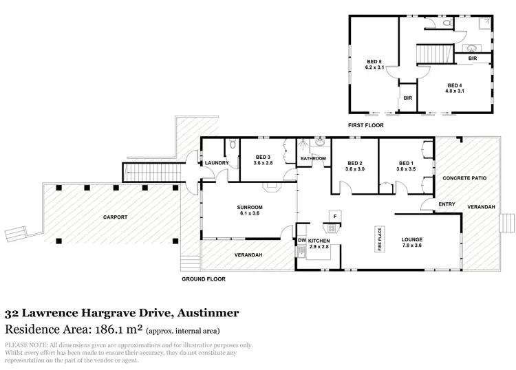 Floorplan of Homely house listing, 32 Lawrence Hargrave Drive, Austinmer NSW 2515