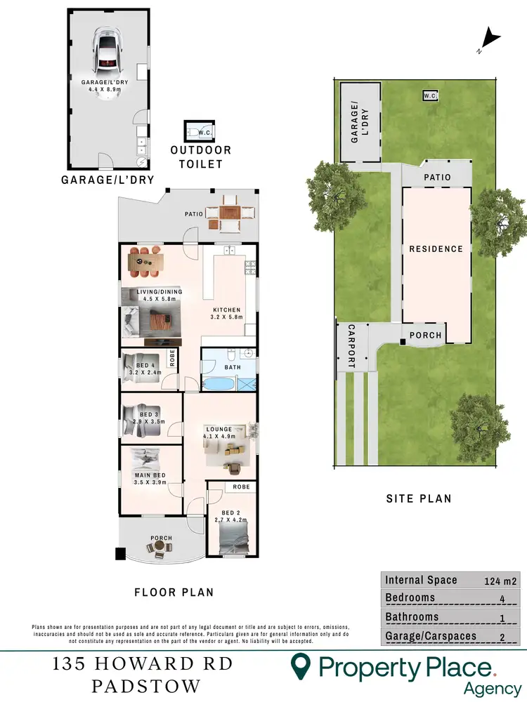 Floorplan of Homely house listing, 135 Howard Road, Padstow NSW 2211