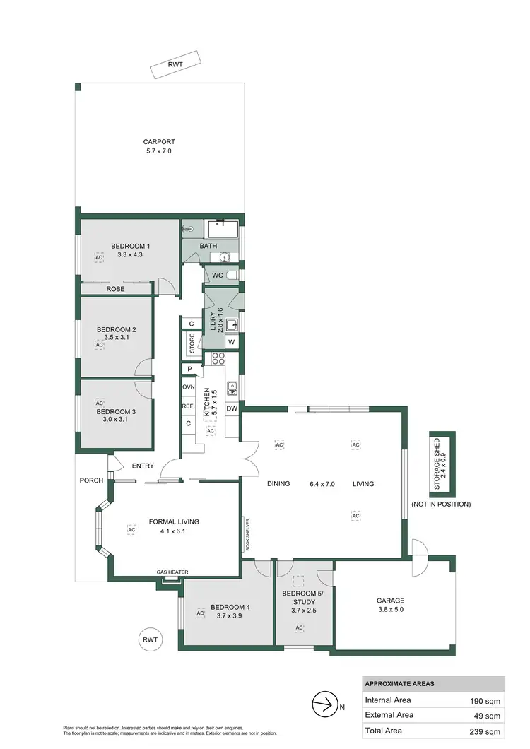 Floorplan of Homely house listing, 1 Quirke Avenue, Morphettville SA 5043