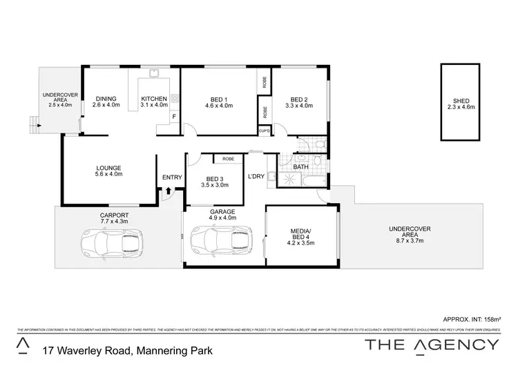 Floorplan of Homely house listing, 17 Waverley Road, Mannering Park NSW 2259