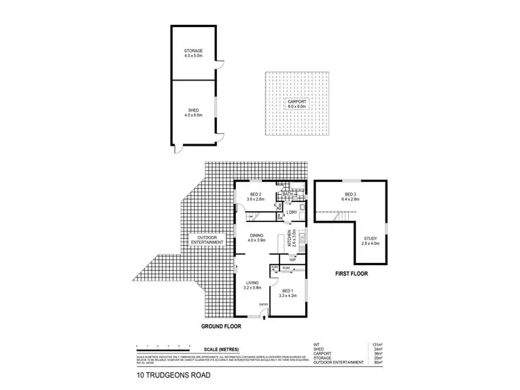 Floorplan of Homely house listing, 10 Trudgeons Road, Welshmans Reef VIC 3462