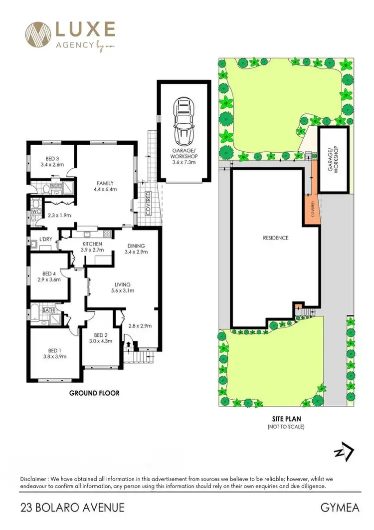 Floorplan of Homely house listing, 23 Bolaro Avenue, Gymea NSW 2227