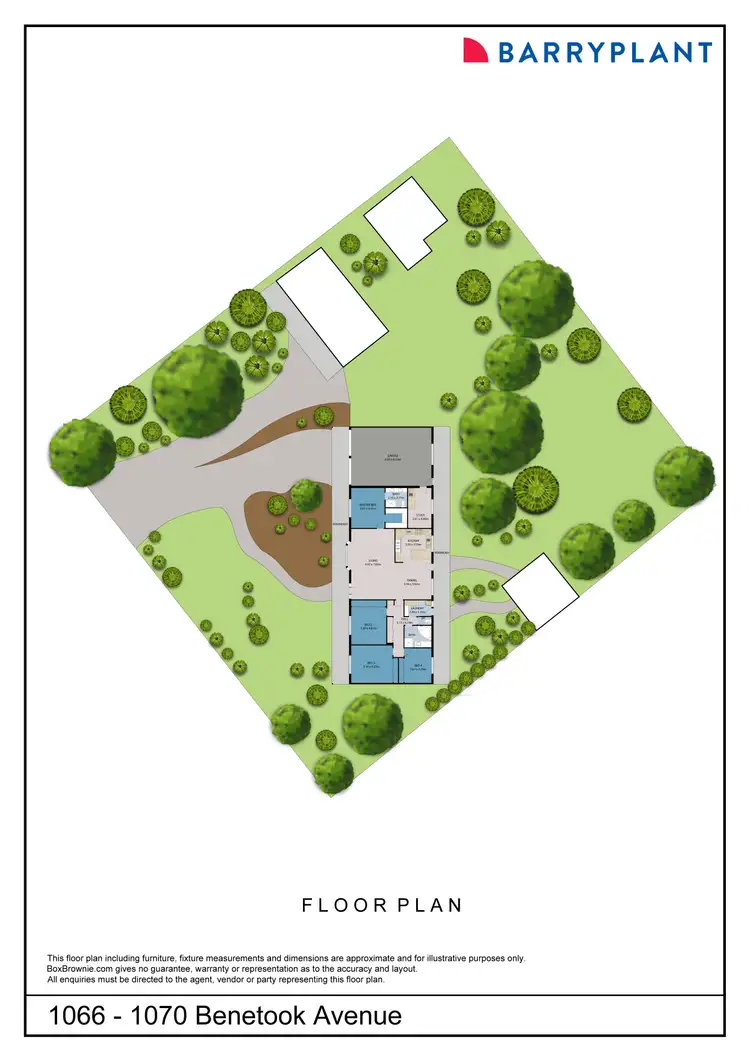 Floorplan of Homely house listing, 1066-1070 Benetook Avenue, Mildura VIC 3500