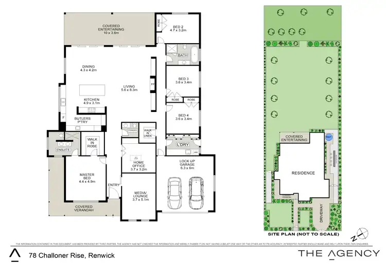 Floorplan of Homely house listing, 78 Challoner Rise, Renwick NSW 2575