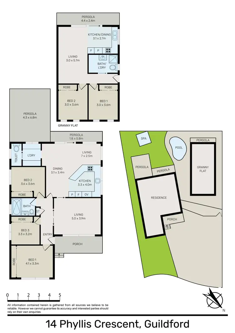 Floorplan of Homely house listing, 14 Phyllis Crescent, Guildford NSW 2161