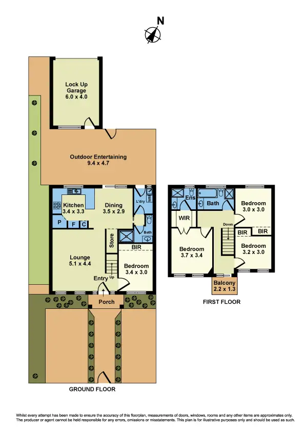 Floorplan of Homely house listing, 50 Furlong Road, Sunshine North VIC 3020