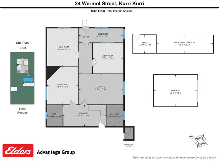 Floorplan of Homely house listing, 24 Wermol Street, Kurri Kurri NSW 2327