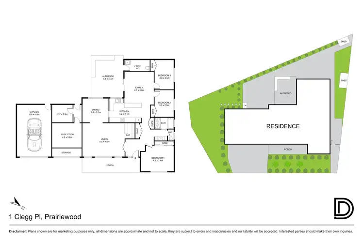 Floorplan of Homely house listing, 1 Clegg Place, Prairiewood NSW 2176