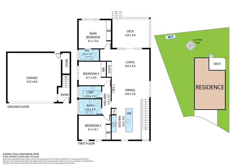 Floorplan of Homely land listing, 6A Robin Close, Merimbula NSW 2548