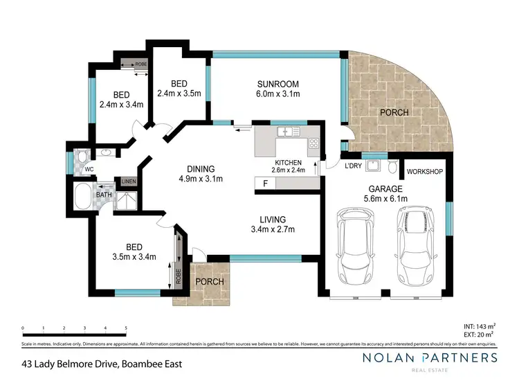 Floorplan of Homely house listing, 43 Lady Belmore Drive, Boambee East NSW 2452