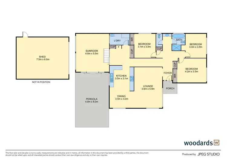 Floorplan of Homely house listing, 15 Stockfeld Street, Sunbury VIC 3429