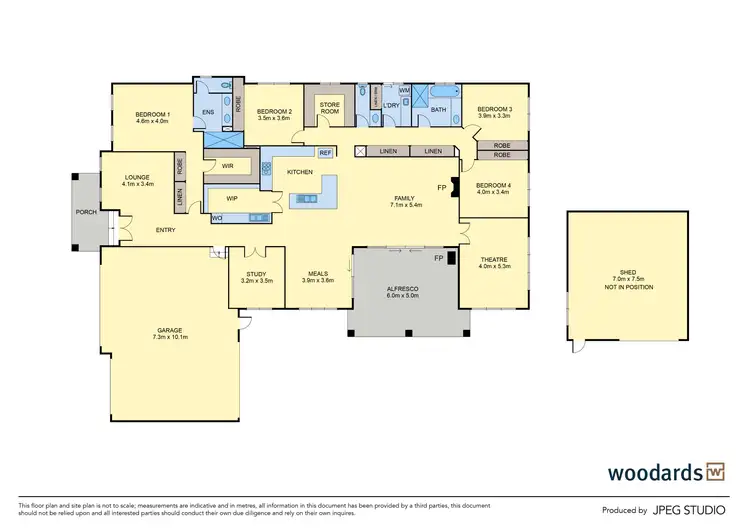 Floorplan of Homely house listing, 9 Banker Court, Gisborne VIC 3437