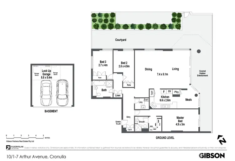 Floorplan of Homely apartment listing, 10/1-7 Arthur Avenue, Cronulla NSW 2230