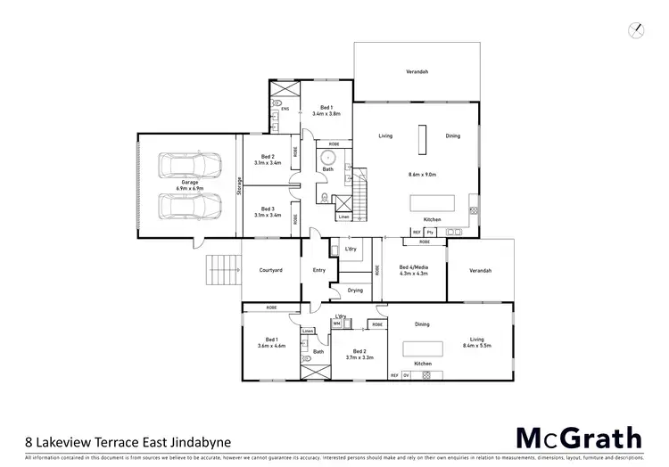 Floorplan of Homely land listing, 8 Lakeview Terrace, East Jindabyne NSW 2627