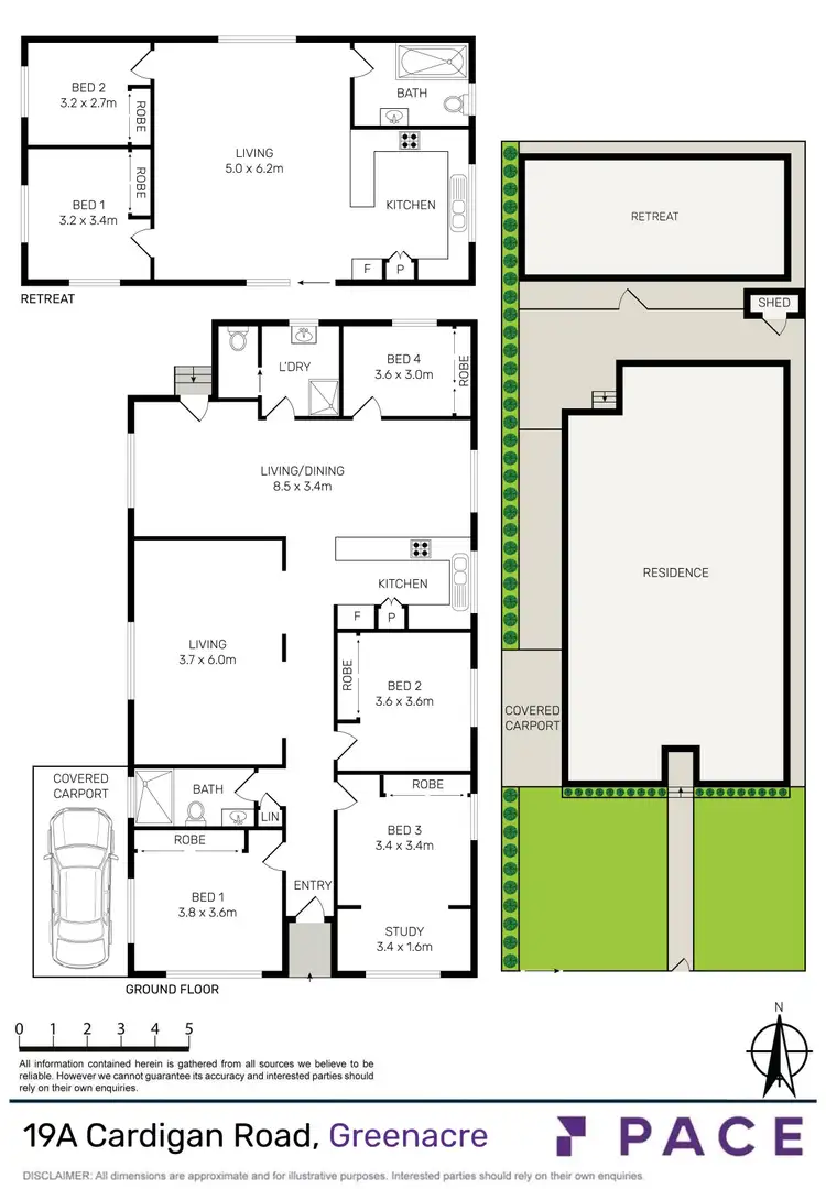 Floorplan of Homely house listing, 19A Cardigan Road, Greenacre NSW 2190