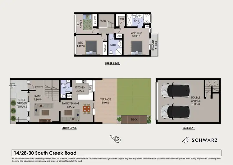 Floorplan of Homely unit listing, 14/28-30 South Creek Road, Dee Why NSW 2099