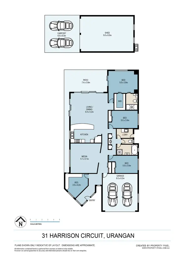 Floorplan of Homely house listing, 31 Harrison Circuit, Urangan QLD 4655