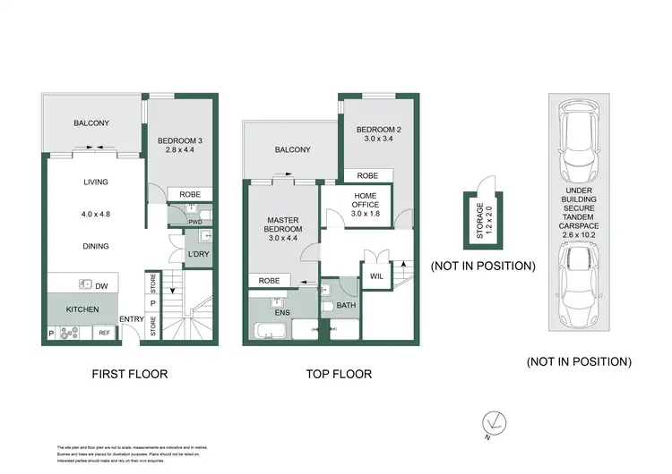 Floorplan of Homely apartment listing, 258/28 Oaks Avenue, Dee Why NSW 2099