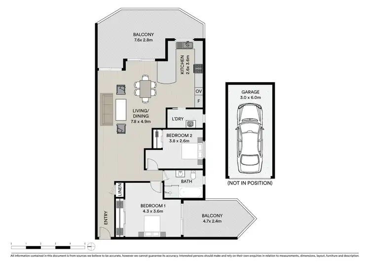 Floorplan of Homely unit listing, 1/25 Park Avenue, Westmead NSW 2145
