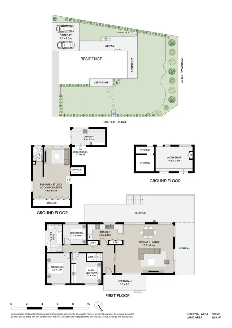 Floorplan of Homely house listing, 46 Eastcote Road, North Epping NSW 2121
