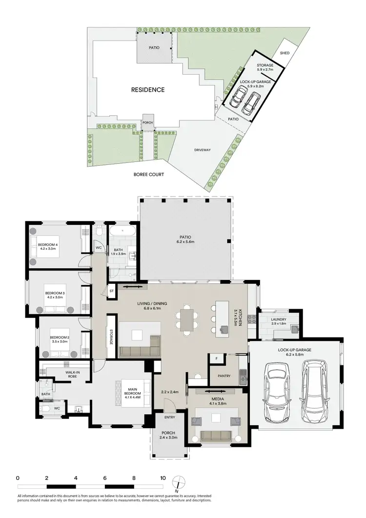 Floorplan of Homely house listing, 8 Boree Court, Norman Gardens QLD 4701