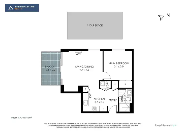 Floorplan of Homely apartment listing, 103/1131 Dandenong Road, Malvern East VIC 3145
