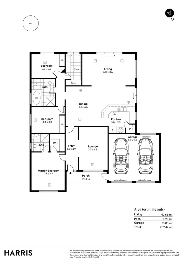 Floorplan of Homely house listing, 45 Hurling Drive, Mount Barker SA 5251