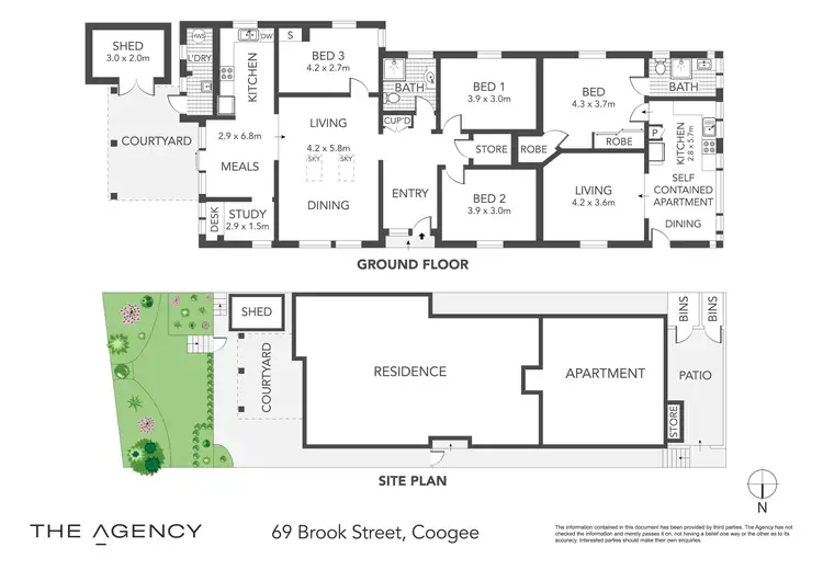 Floorplan of Homely house listing, 69 Brook Street, Coogee NSW 2034