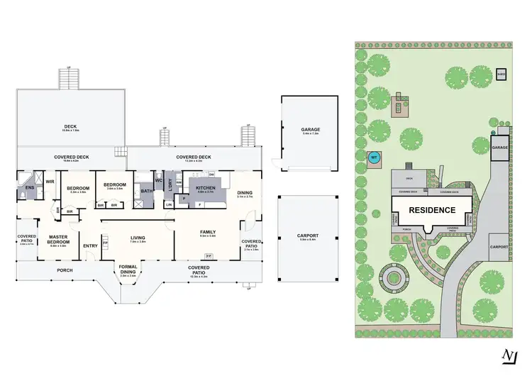 Floorplan of Homely house listing, 7 Gibbs Road, Healesville VIC 3777
