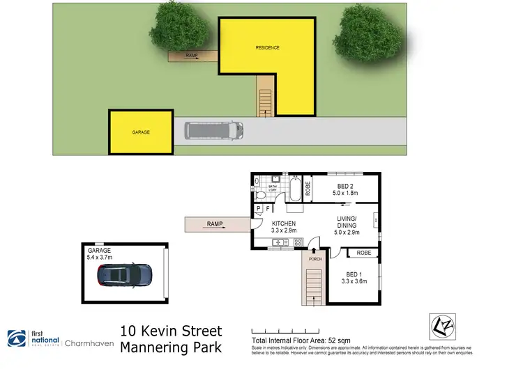 Floorplan of Homely house listing, 10 Kevin Street, Mannering Park NSW 2259